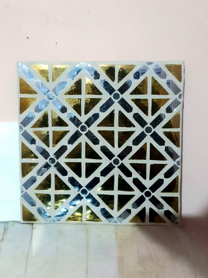 Luminous Elegance: A Tapestry of Intricate Patterns in Thikri Glasswork by Happy Kumawat Thumbnail