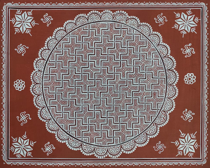 Radiant Illumination: Mandana Art by Vidya Soni Thumbnail