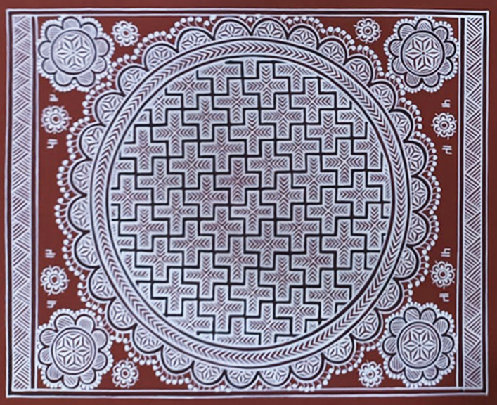 Divine Tapestry: Mandana Art by Vidya Soni Thumbnail