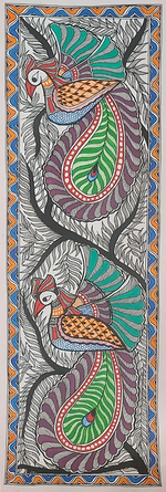 Buy Peafowl in Madhubani by Priti Karn