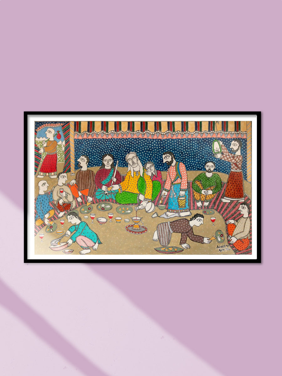 Shop The Last Supper in Madhubani by Avinash Karn