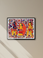 Buy Ram, Lakshman, and Sita in Madhubani by Izhar Ansari