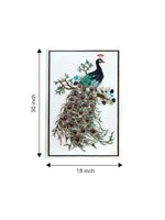 Buy Peacock in Marble Inlay by Fammmo Khan