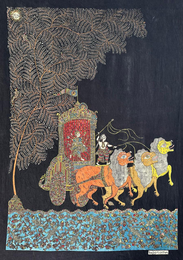 Durga Mata: Mata ni Pachedi by Sanjay Chittara Thumbnail