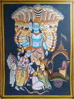 buy Tales of the Mahabharata:Bengal Pattachitra painting