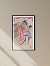Shop Mirror of Appreciation:Kalighat painting by Manoranjan Chitrakar