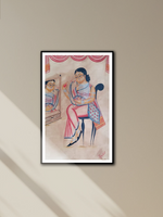 Shop Mirror of Appreciation:Kalighat painting by Manoranjan Chitrakar