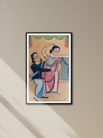 Shop Reflections of love:Kalighat painting by Manoranjan Chitrakar