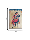 Harmony of a Wife:Kalighat painting for sale