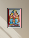 Shop Shiva and Parvati’s Divinity:Bengal Pattachitra, painting by Manoranjan Chitrakar