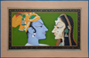 Buy The Tale of Bani and Raja in Miniature Painting by Mohan Prajapati
