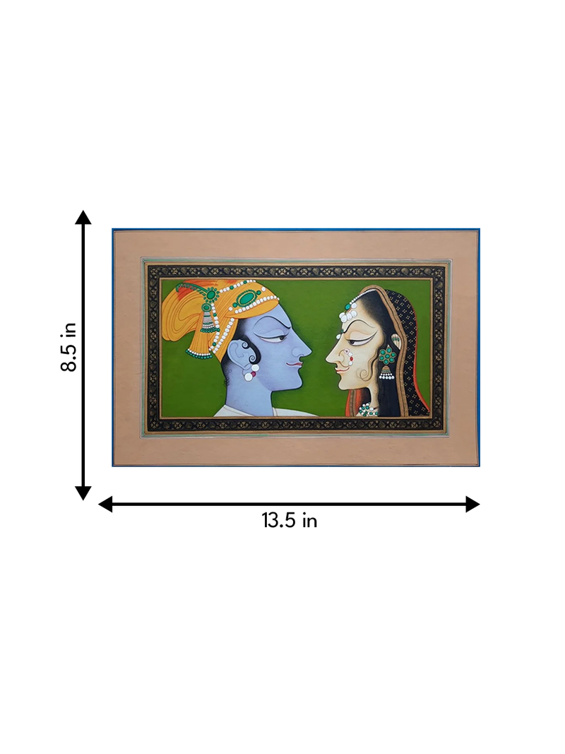 The Tale of Bani and Raja in Miniature Painting  for sale