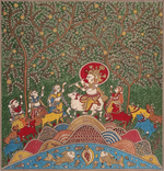 Buy The Divine Leela in Mata Ni Pachedi by Dilip Chitara