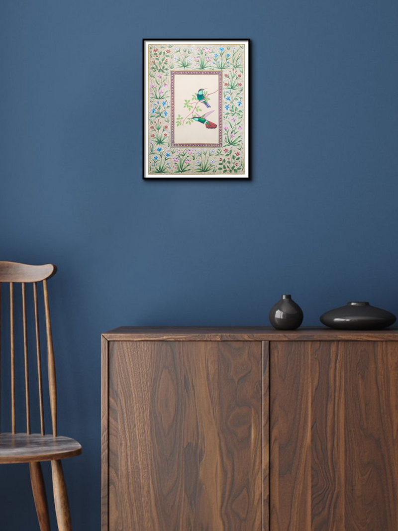 Birds Playing in Miniature art for sale