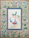 Buy Duo of Tailorbirds: Miniature Art by Mohan Prajapati