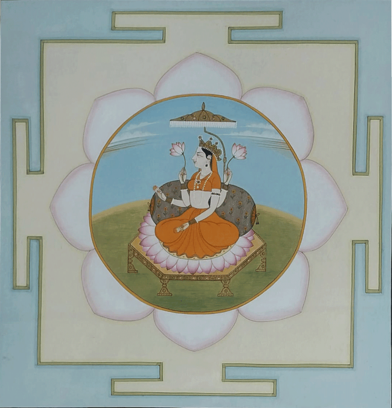 Shop Lakshmi Ji in Miniature by Anshu Mohan