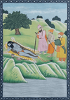 Buy Shri Guru Nanak Dev Ji and Guru Gorakhnath Ji in Miniature by Anshu Mohan