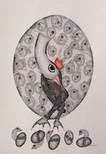 Buy Ducks in Gond art by Manoj Tekam