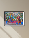Laksmi-Narayana in Madhubani By Ambika Devi