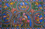 buy The Divine Couple in Madhubani by Ambika Devi