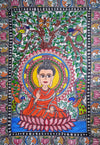 Buy Lord Buddha in Madhubani by Ambika Devi