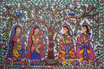 Buy Ram Sita Milan in Madhubani by Ambika Devi