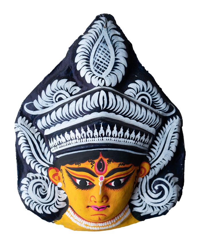 Maa Durga: A Chhau Mask Marvel by Dharmendra Sutradhar Thumbnail