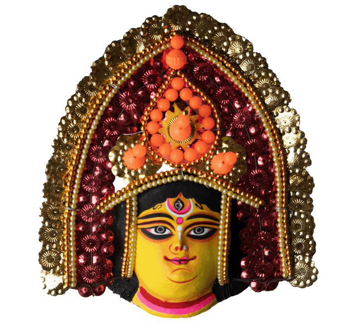 Maa Durga: Chhau Mask by Dharmendra Sutradhar Thumbnail