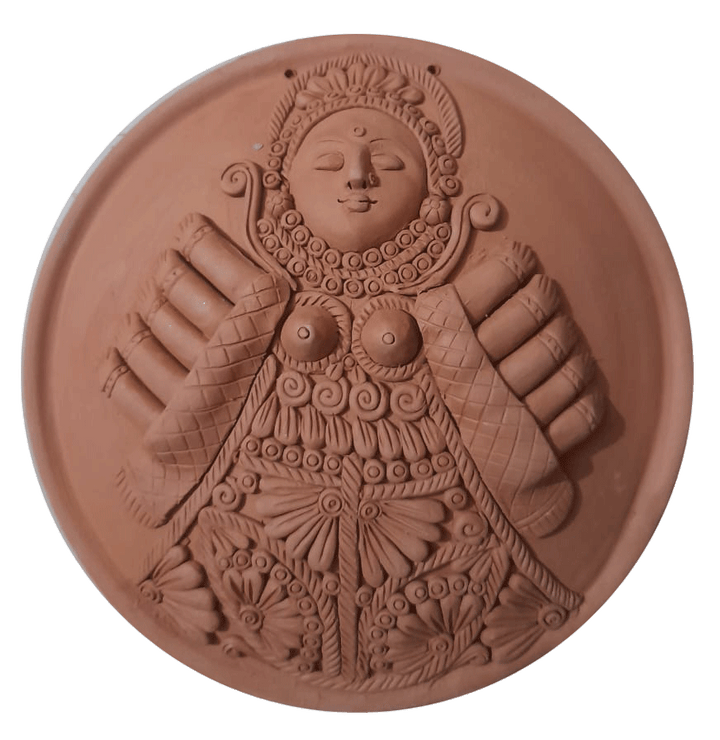 Maa Kali in Terracotta by Dolon Kundu Thumbnail