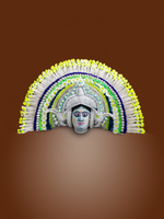 Shop Maa Saraswati Chhau Mask by Dharmendra Sutradhar