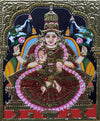 Buy Maa Lakshmi, Tanjore Art by Sanjay Tandekar