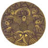 Buy peacock Madhubani Art Wall Plates