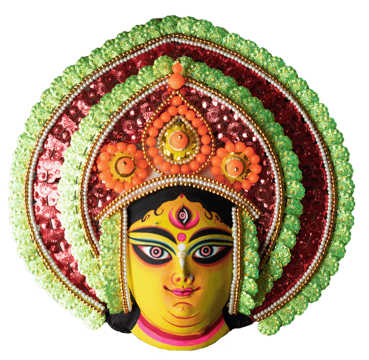 Mahisasura Mardini: Chhau Mask by Dharmendra Sutradhar Thumbnail