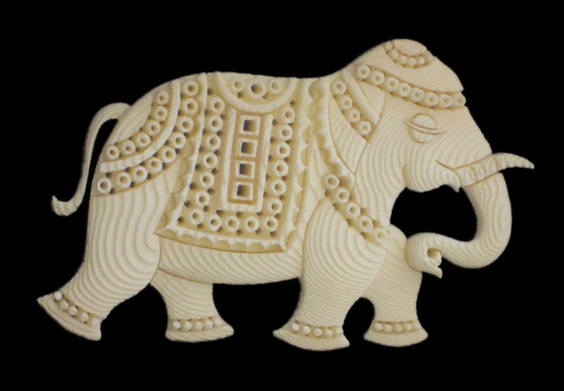 Buy Majestic Bubbles Elephant‘s of Foam Art, Sea foam Art by Harsh Chhajed