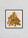 Majestic Companions Celebration of Nari Kunjar Phad Painting by Kalyan Joshi