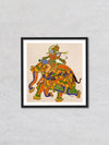 Majestic Companions Celebration of Nari Kunjar Phad Painting by Kalyan Joshi