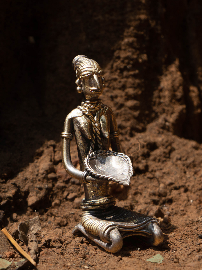 buy Man with a bowl: Dhokra by Kunal Rana