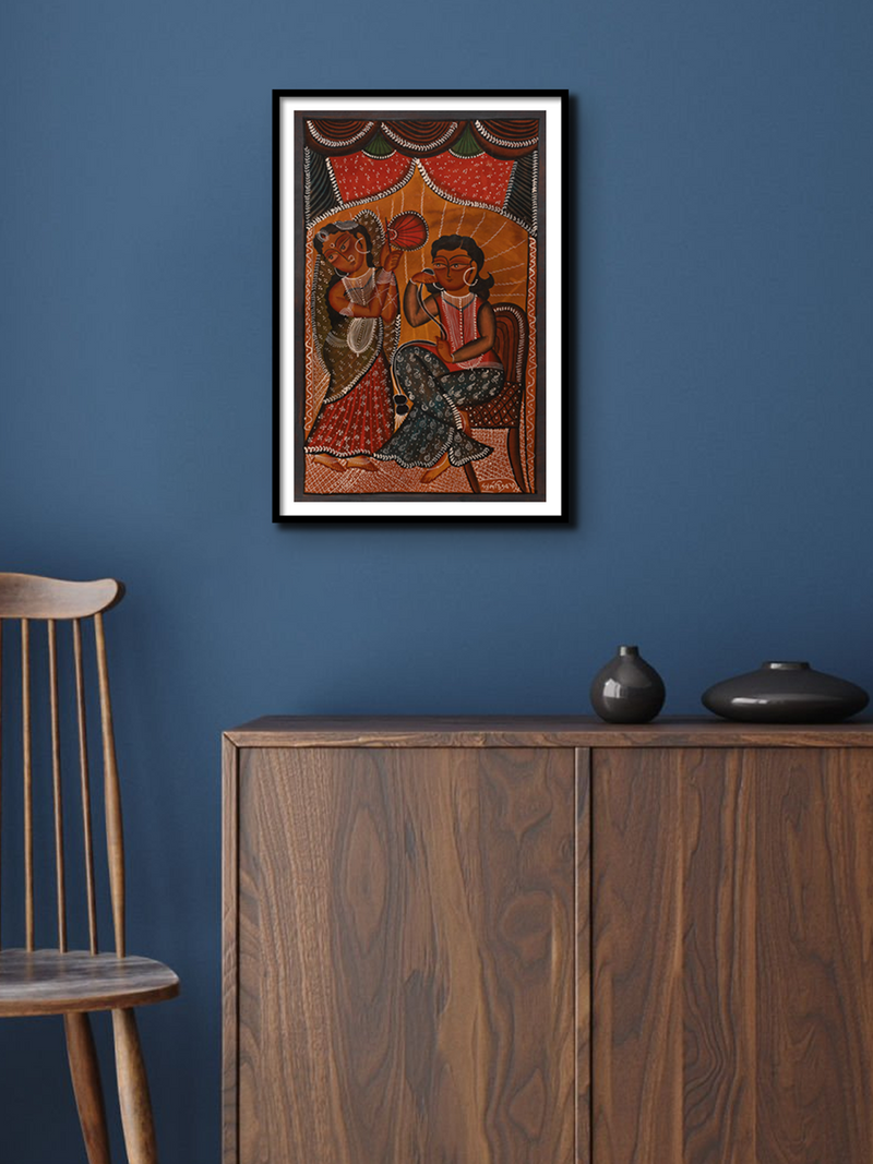 Shop Marital Bliss: Bengal Pattachitra by Swarna Chitrakar