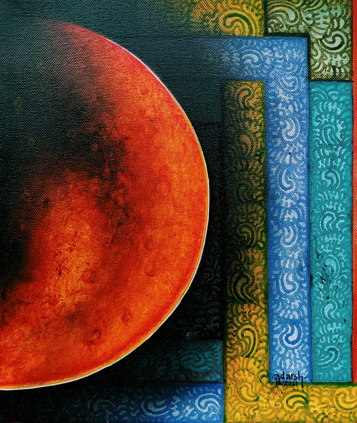 Mars in Kerala Mural by Adarsh Thumbnail