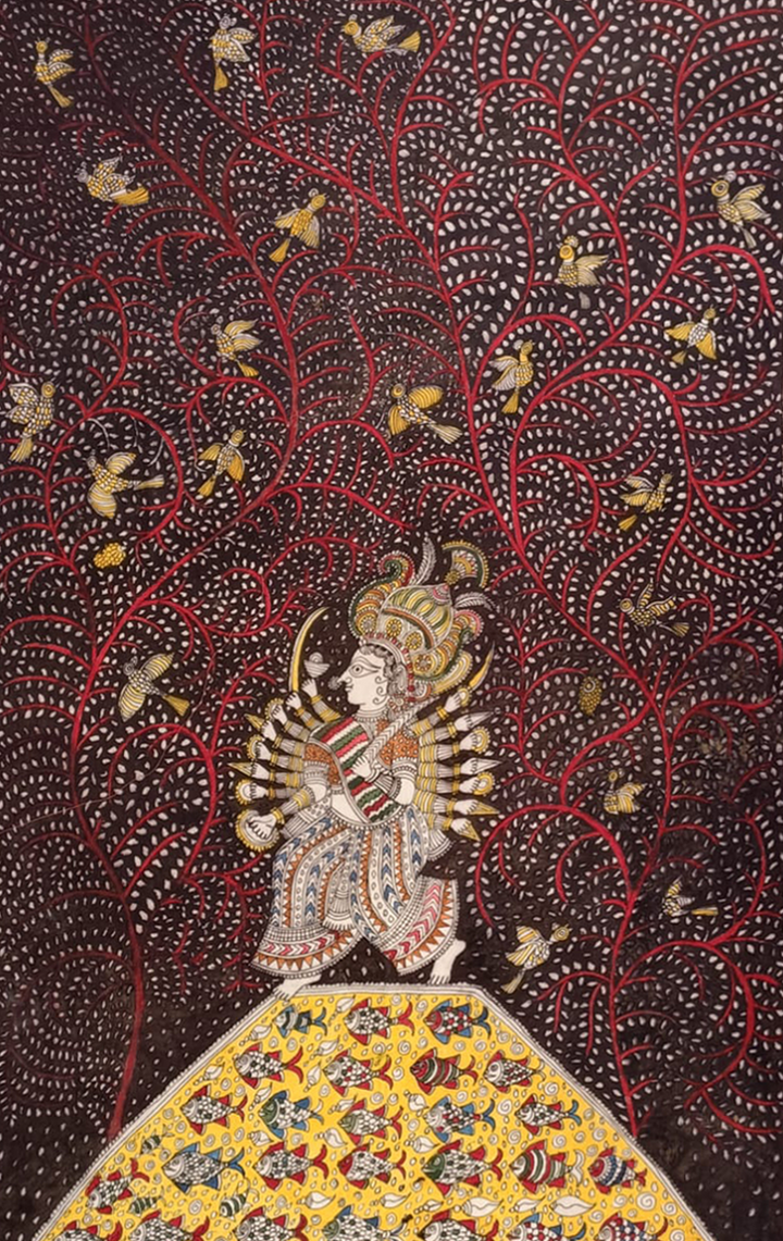 Meldi Maa Mata Ni Pachedi By Dilip Chitara For Home Decor Thumbnail