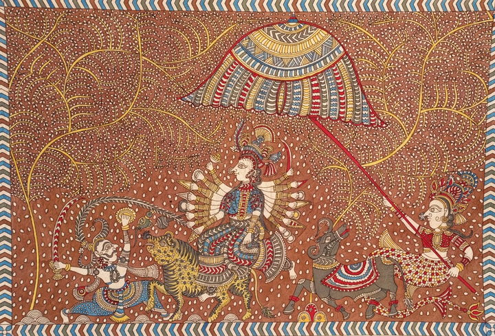 Meldi Matas Victory Mata Ni Pachedi By Dilip Chitara For Home Decor Thumbnail