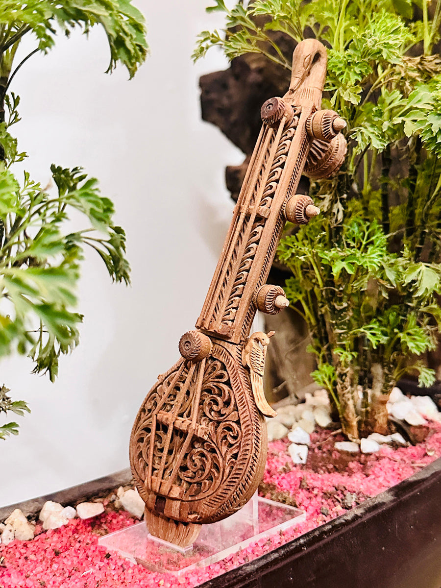 Buy Melody of Divinity in Sandalwood Veena by Om Prakash