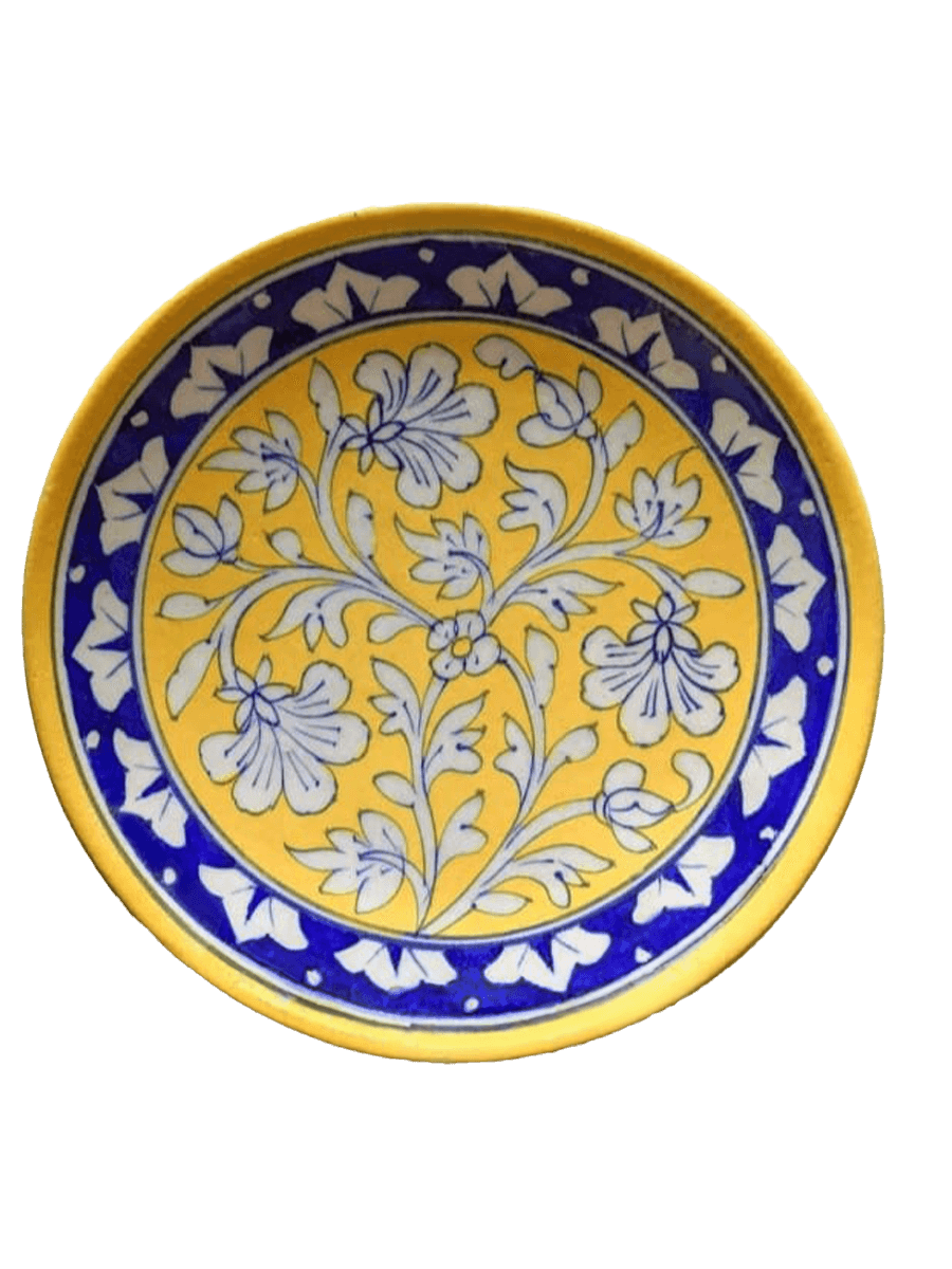 Order Online Jaipur Blue Pottery / Blue Pottery plate 