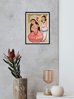 Moment of Love in Kalighat by Uttam Chitrakar