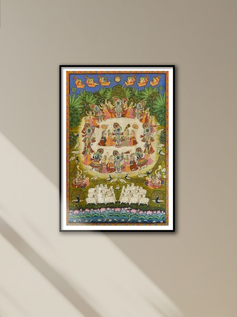 Shop Moments of Devotion: Pichwai painting by Jayesh Sharma