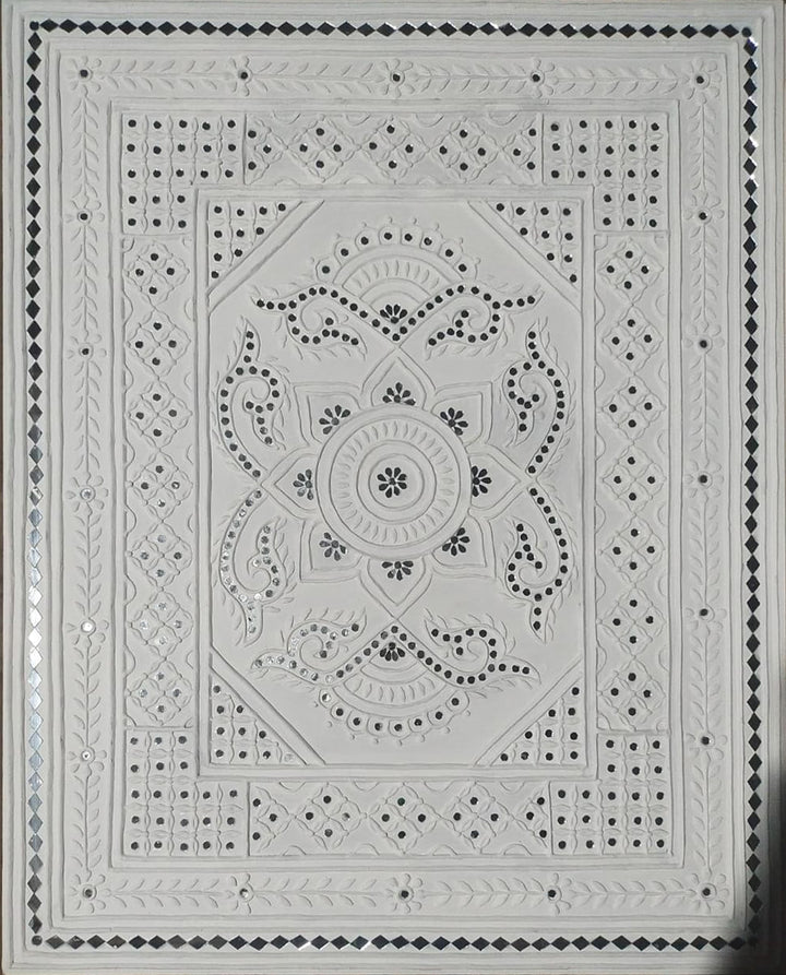 Mud Blossom: An Intricate Floral Symphony BY NALEMITHA by  For Home Decor, Gifting Thumbnail