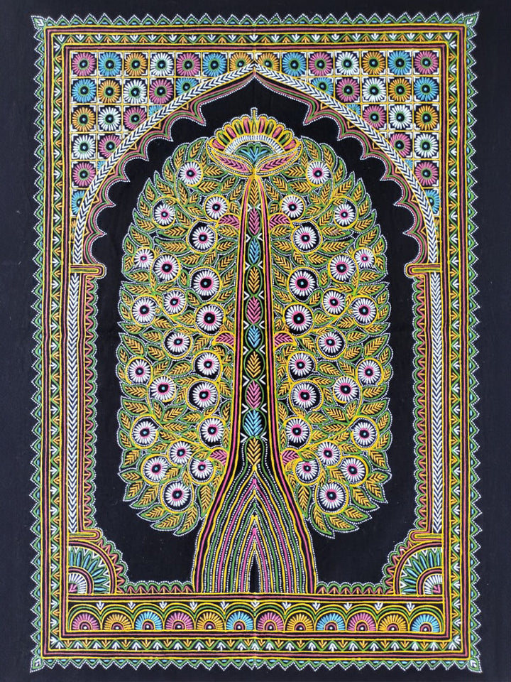 Mystical Symphony: Celebration of a Palatial Tradition Rogan Art by Rizwan Khatri Thumbnail