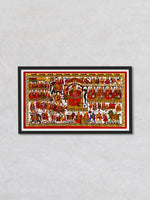 Mystical Tales – Devnarayan Heritage Phad Painting by Kalyan Joshi