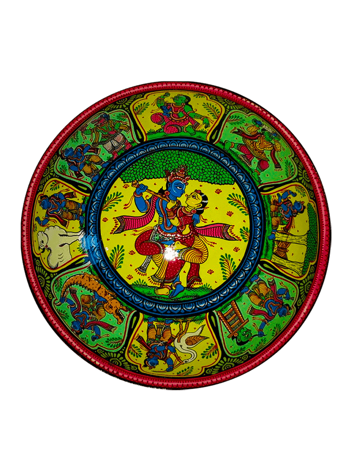 Tales of Krishna's life in Pattachitra by Apindra Swain Thumbnail