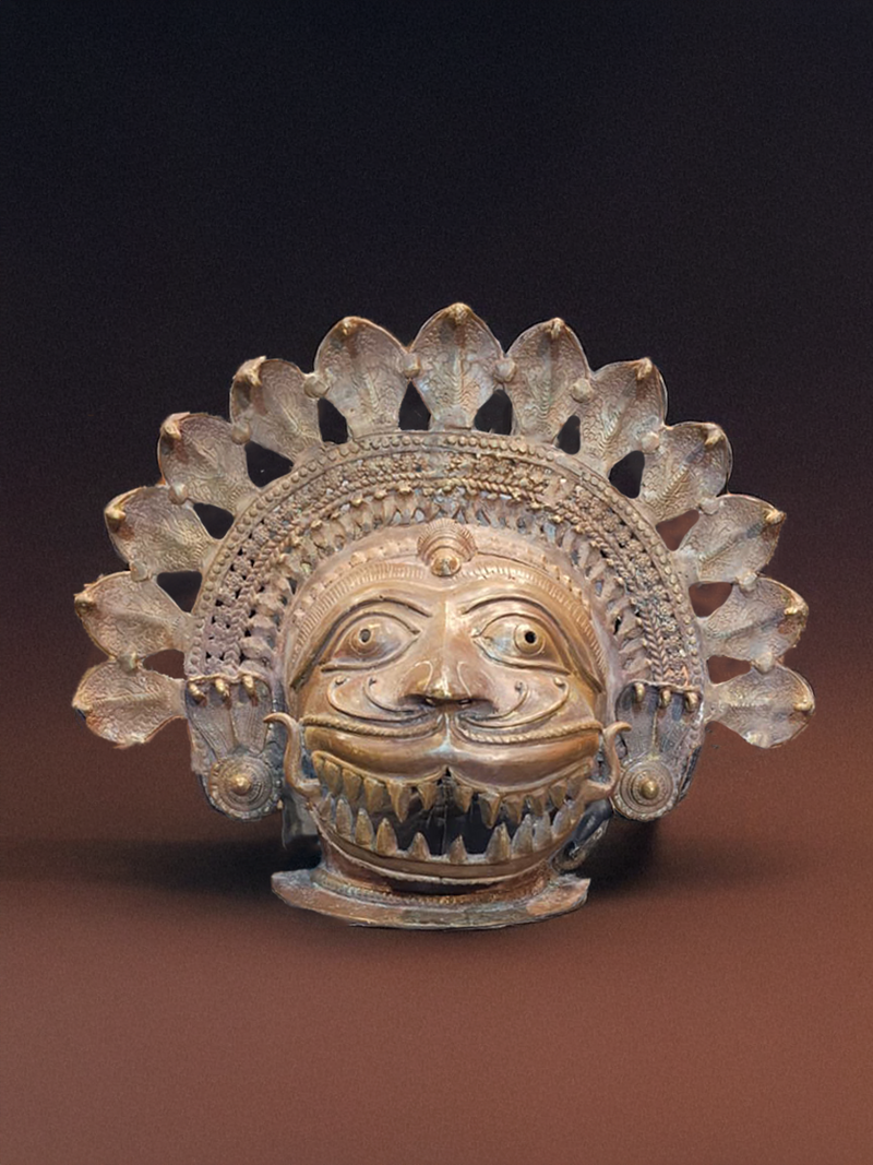 Ferocious Bhuta Mask by Gramin Arts